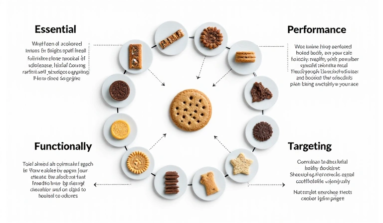 Διάγραμμα που δείχνει τους διαφορετικούς τύπους cookies και τις λειτουργίες τους.